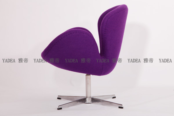 紫色天鵝椅（purple swan chair）