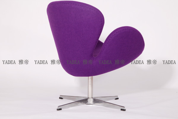 紫色天鵝椅（purple swan chair）