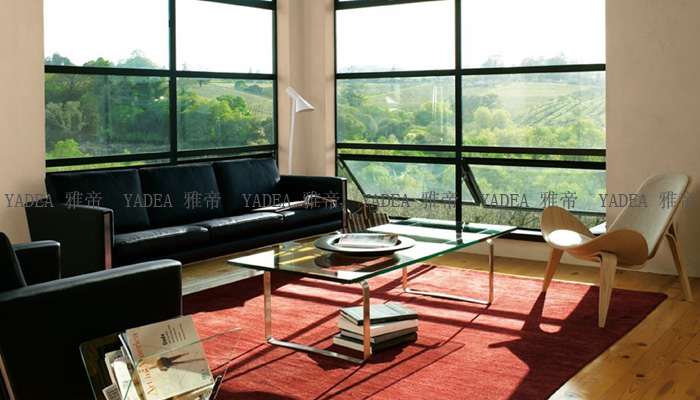 長(zhǎng)方形玻璃桌（CH106 Coffee Table）