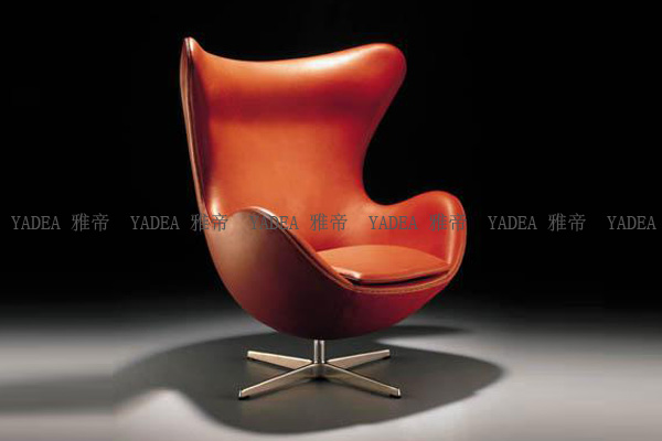 橙色蛋椅（orange egg chair）