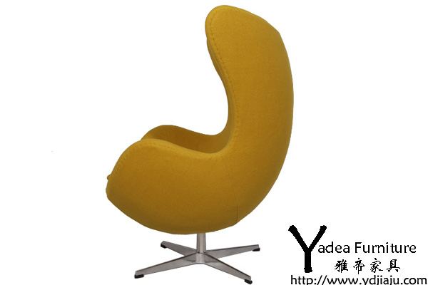 黃色蛋椅（yellow egg chair）