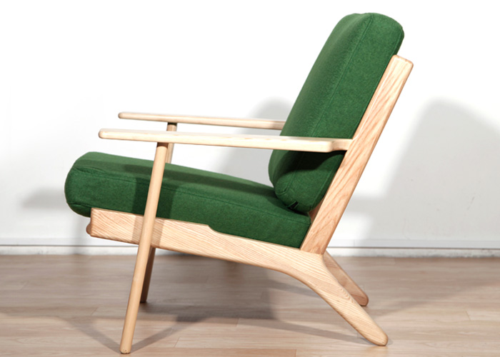 北歐休閑椅（Hans Wegner Plank Chair）圖片