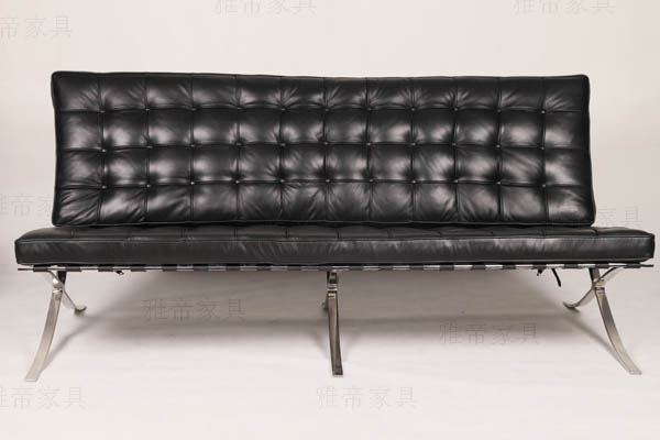 3人座巴塞羅那椅（Barcelona Chair 3 Seater sofa）