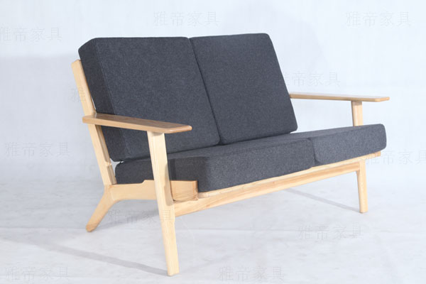 Hans Wegner 2 Seater Plank Sofa(雙人位漢森實木沙發(fā))