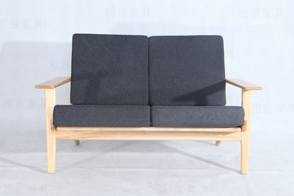 Hans Wegner 2 Seater Plank Sofa(雙人位漢森實木沙發(fā))