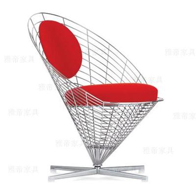 椎形鐵線椅(Wire Cone Chair)