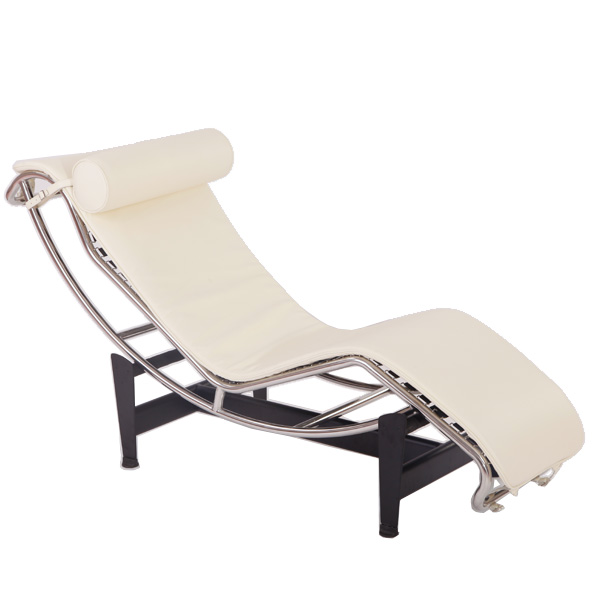 白色柯布西耶躺椅（White Chaise Longue Chair）