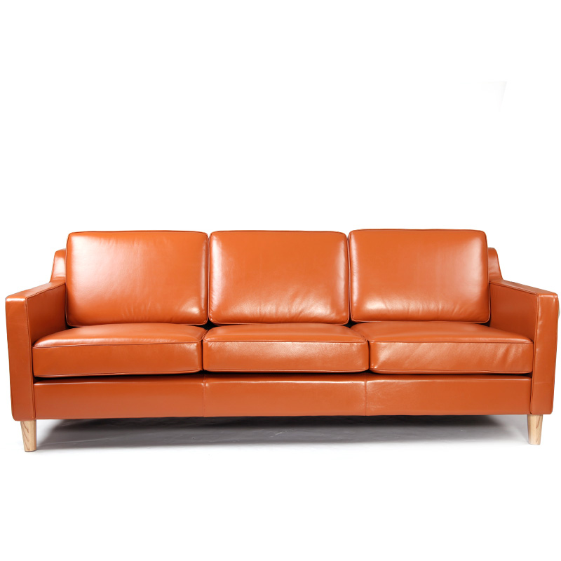 三人位真皮沙發(fā)（three seat leather sofa）