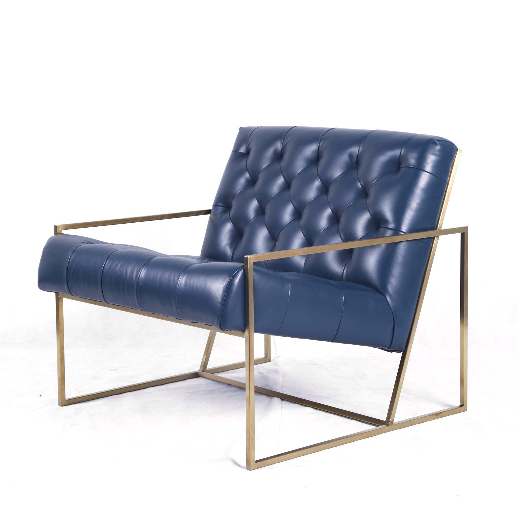 簡約復(fù)古休閑椅（Thin Frame Lounge Chair）